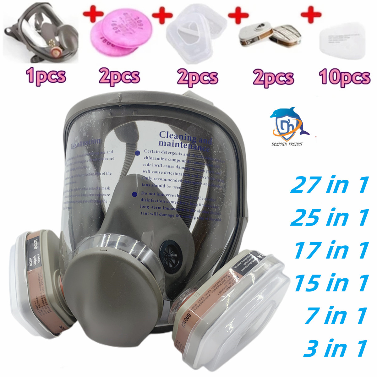Masque de protection en spray  - Dust Mask Construction avis et prix