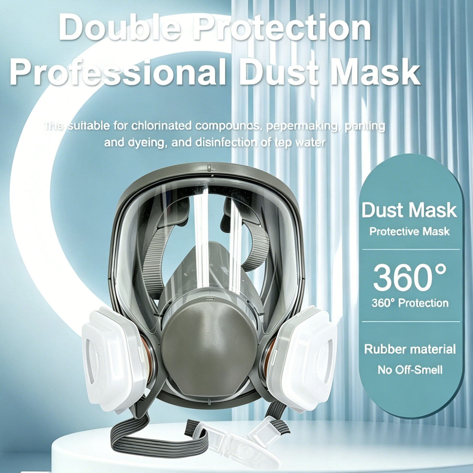 Respirateur intégral 6800 avec - Dust Mask Construction avis et prix