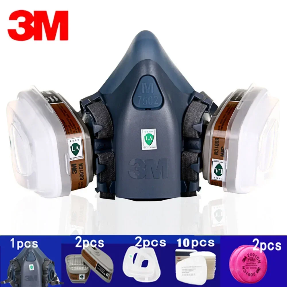 Masque respiratoire 3M 7502, m - Dust Mask Construction avis et prix